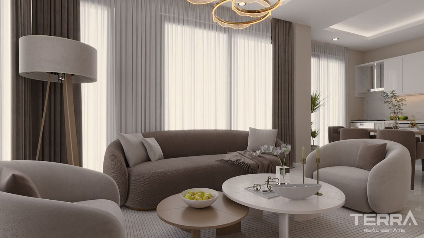 5 Star Hotel Amenities from Comfy Apartments in Alanya, Payallar - 81604