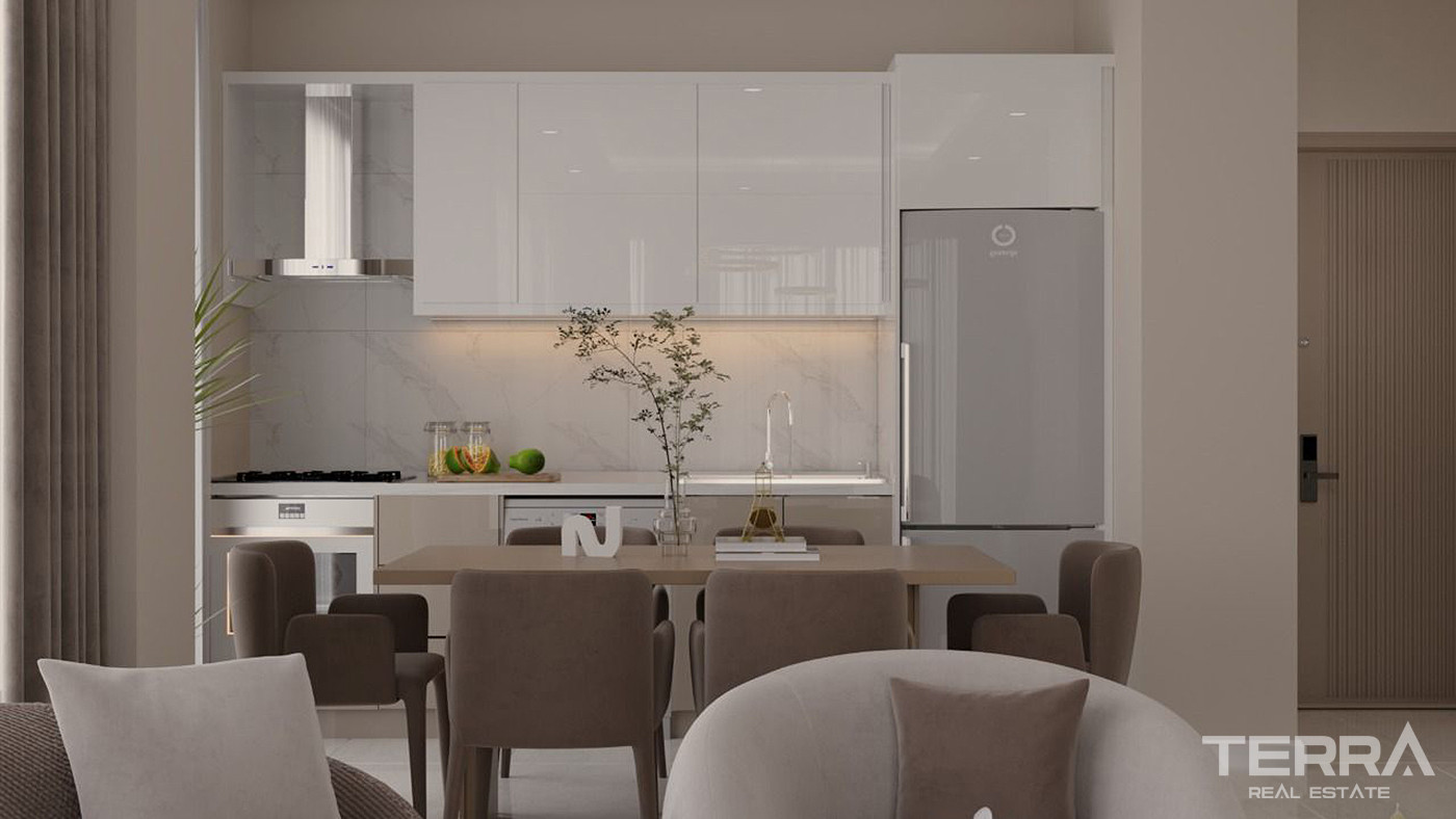 5 Star Hotel Amenities from Comfy Apartments in Alanya, Payallar - 81606