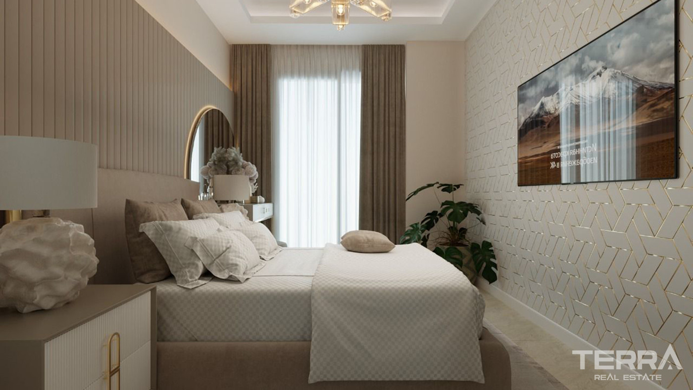5 Star Hotel Amenities from Comfy Apartments in Alanya, Payallar - 81612