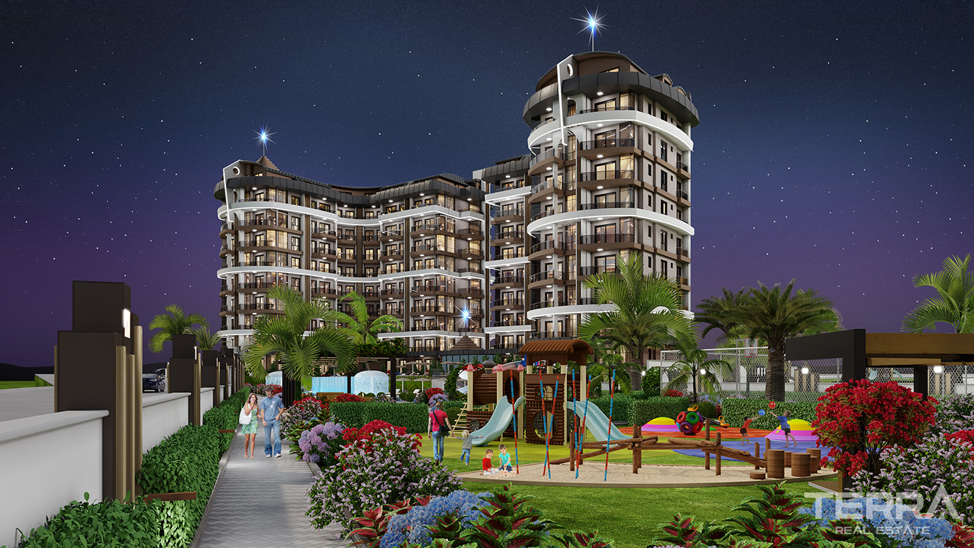 5 Star Hotel Amenities from Comfy Apartments in Alanya, Payallar - 81613