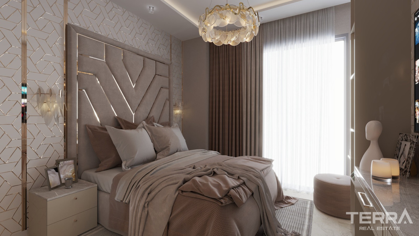 5 Star Hotel Amenities from Comfy Apartments in Alanya, Payallar - 81621