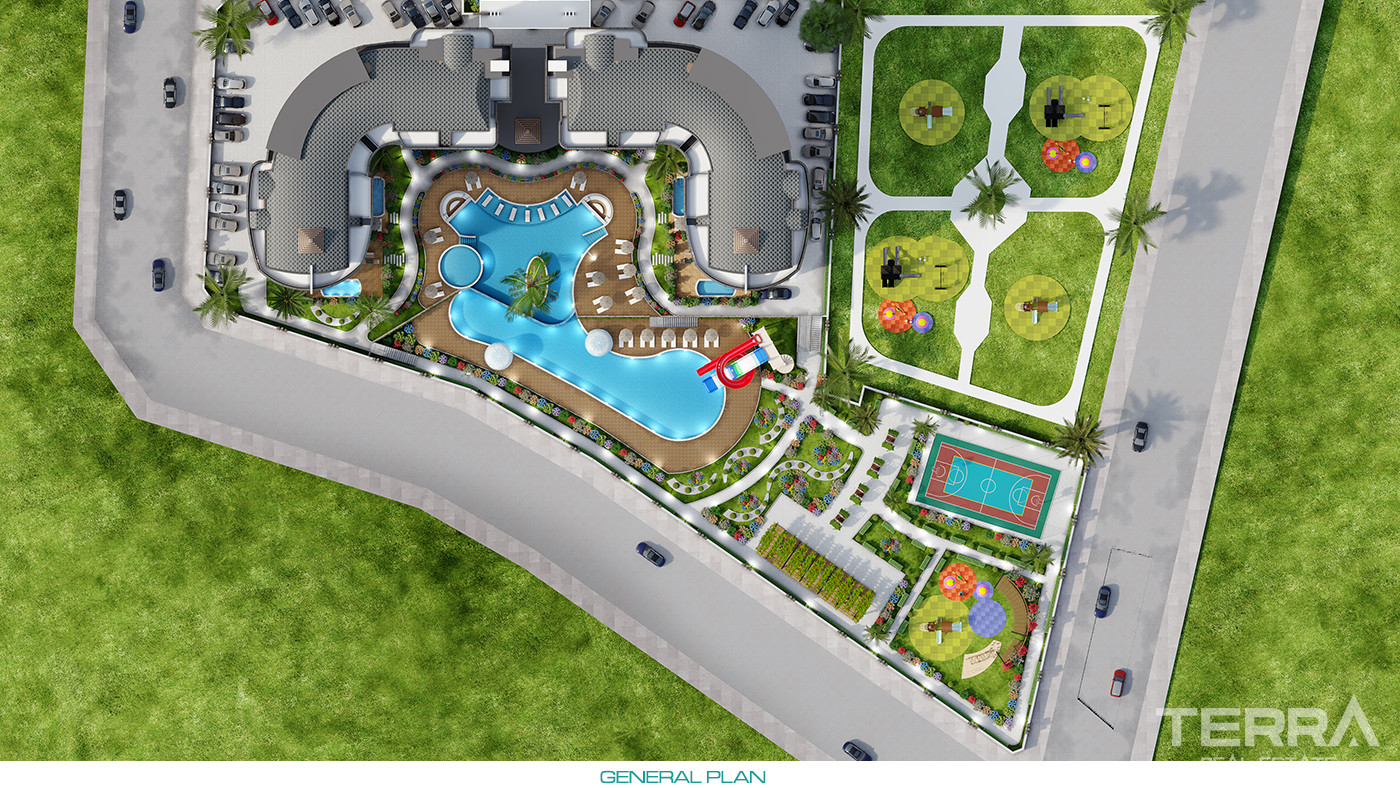 5 Star Hotel Amenities from Comfy Apartments in Alanya, Payallar - 81636
