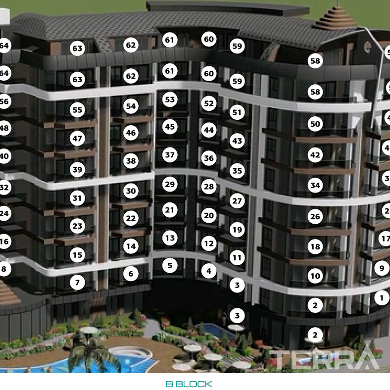 5 Star Hotel Amenities from Comfy Apartments in Alanya, Payallar - 81642