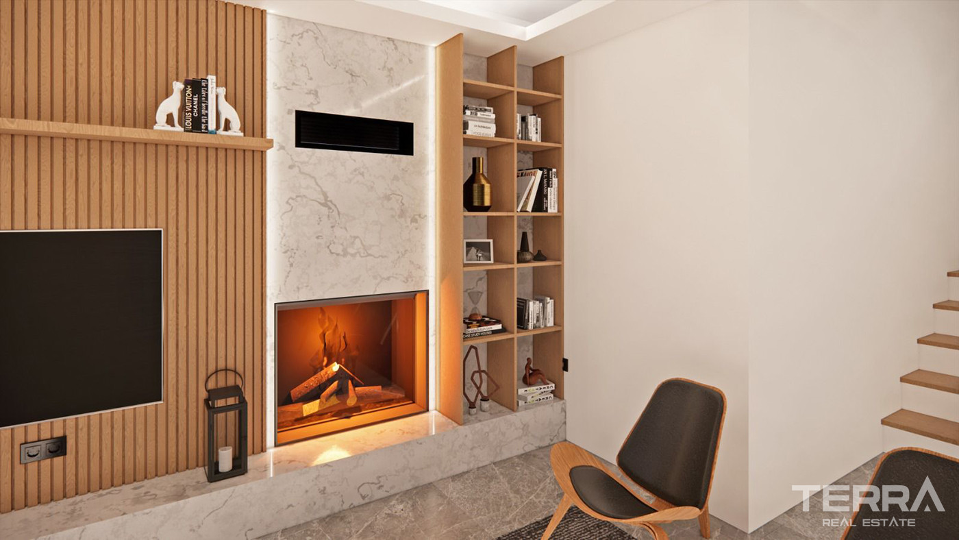 Ready to Move Bodrum Villas for Sale in Gölköy with Smart Home Systems - 81785