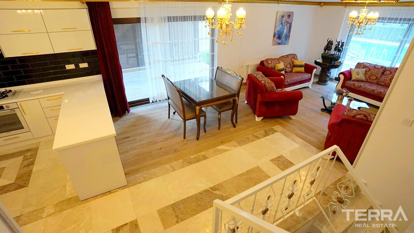 Luxury Furnished Villa with Mountain Views in Konyaaltı, Antalya - 81848