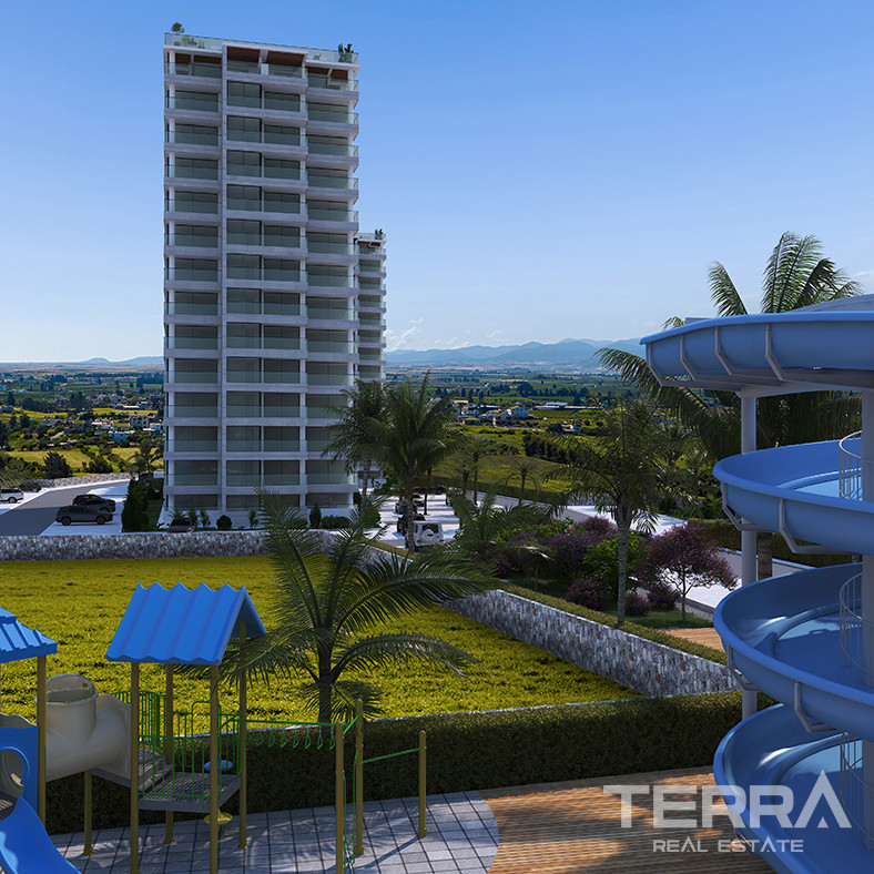 Brand New Cyprus Flats with Sea View in Nicosia, Gaziveren - 81863