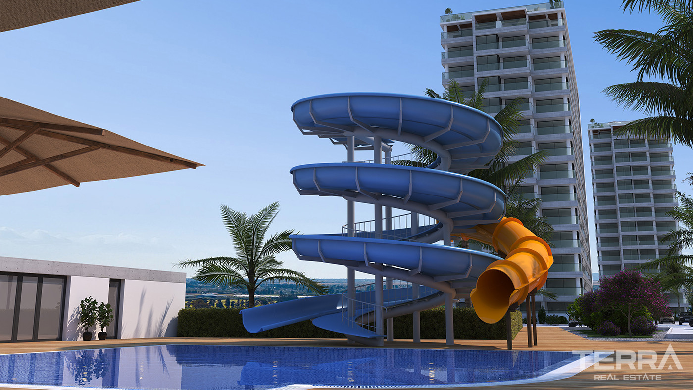 Brand New Cyprus Flats with Sea View in Nicosia, Gaziveren - 81864