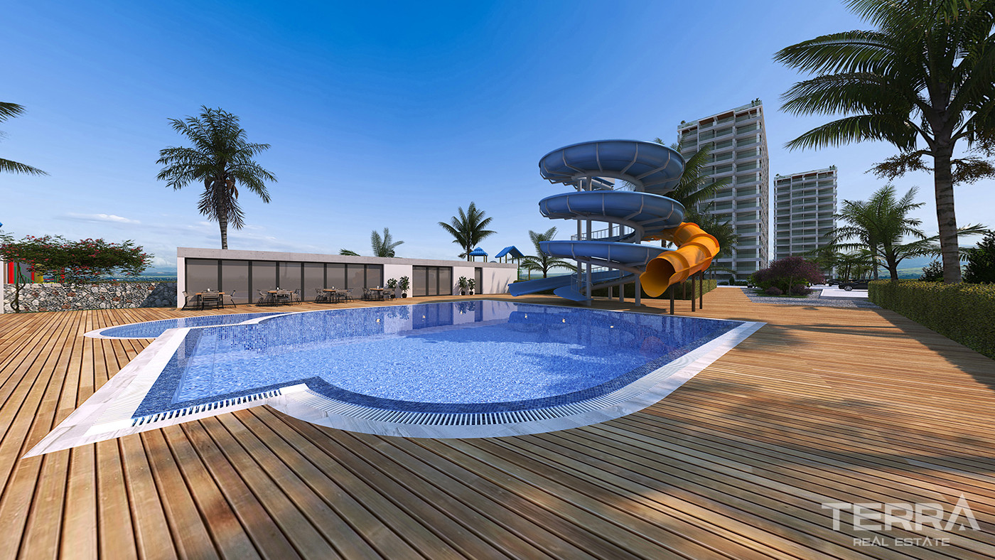 Brand New Cyprus Flats with Sea View in Nicosia, Gaziveren - 81865