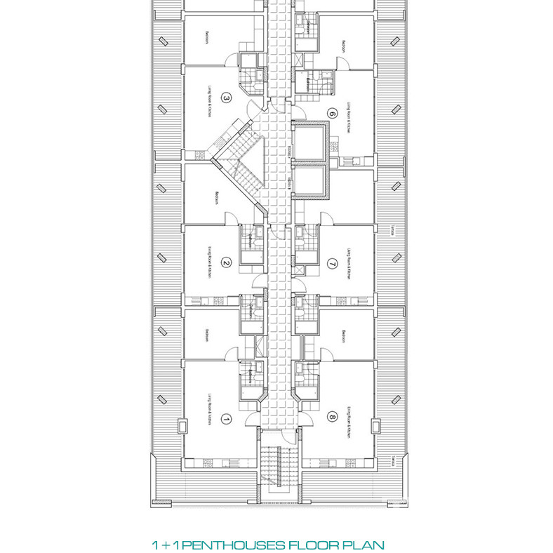 Brand New Cyprus Flats with Sea View in Nicosia, Gaziveren - 81867