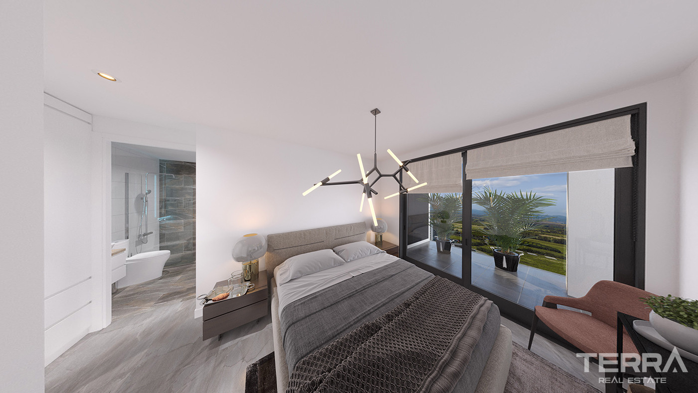 Brand New Cyprus Flats with Sea View in Nicosia, Gaziveren - 81875