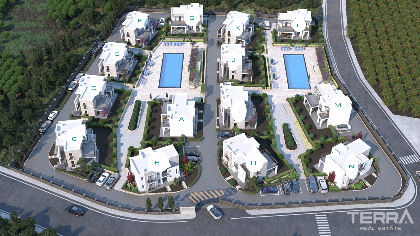 Ultra Luxurious Bodrum Flats for Sale with Smart Home System in Gölköy - 81950