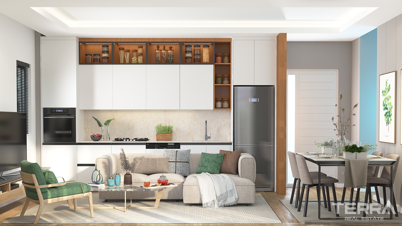 Ultra Luxurious Bodrum Flats for Sale with Smart Home System in Gölköy - 81952