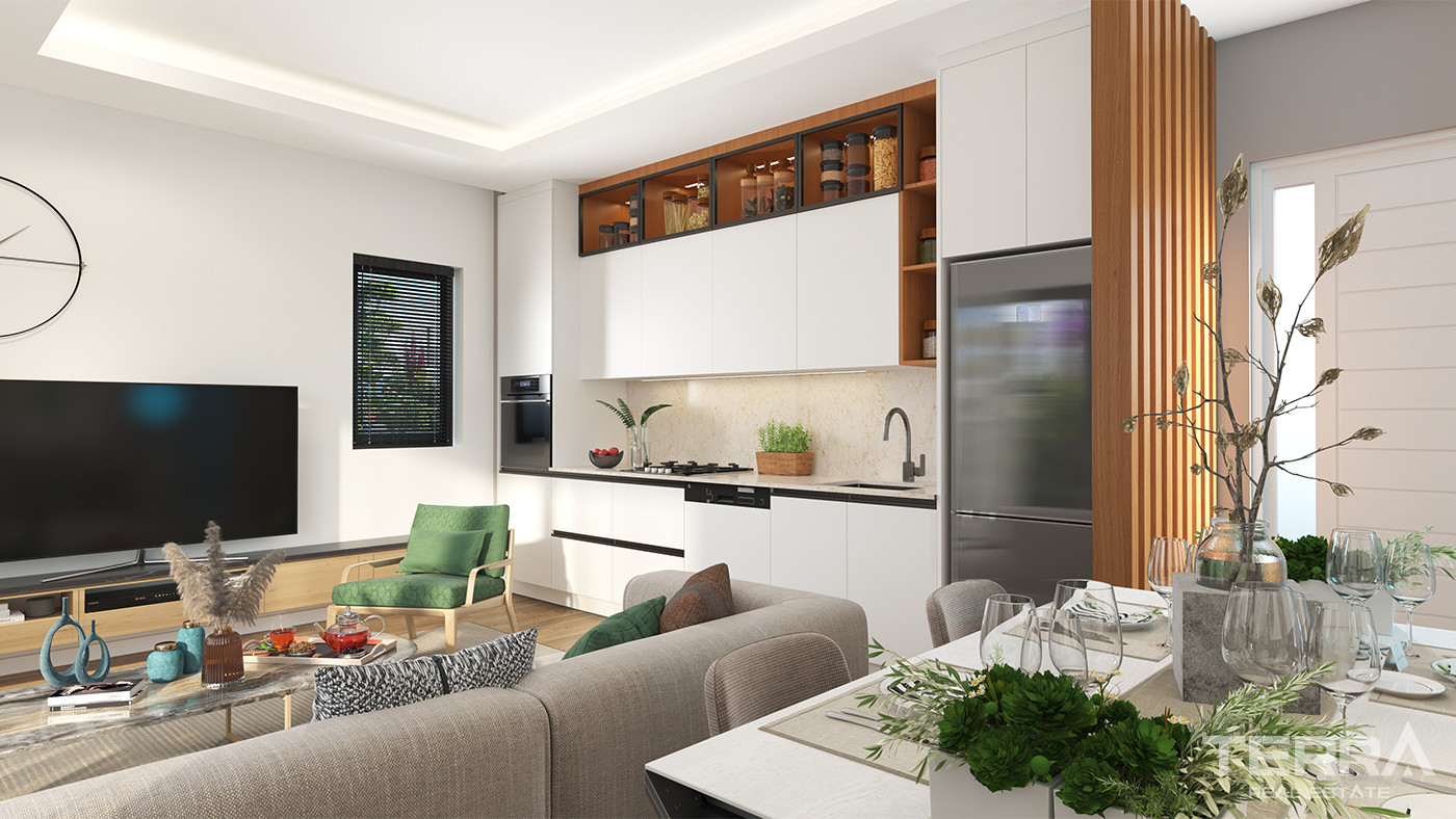Ultra Luxurious Bodrum Flats for Sale with Smart Home System in Gölköy - 81953