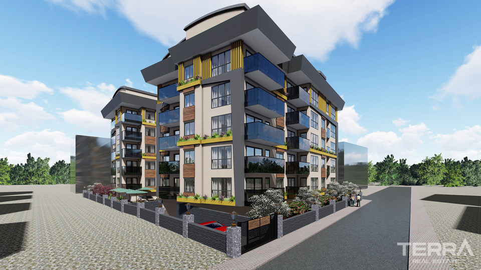 Alanya Flats with Luxurious Touches Offering Proximity to the Beach