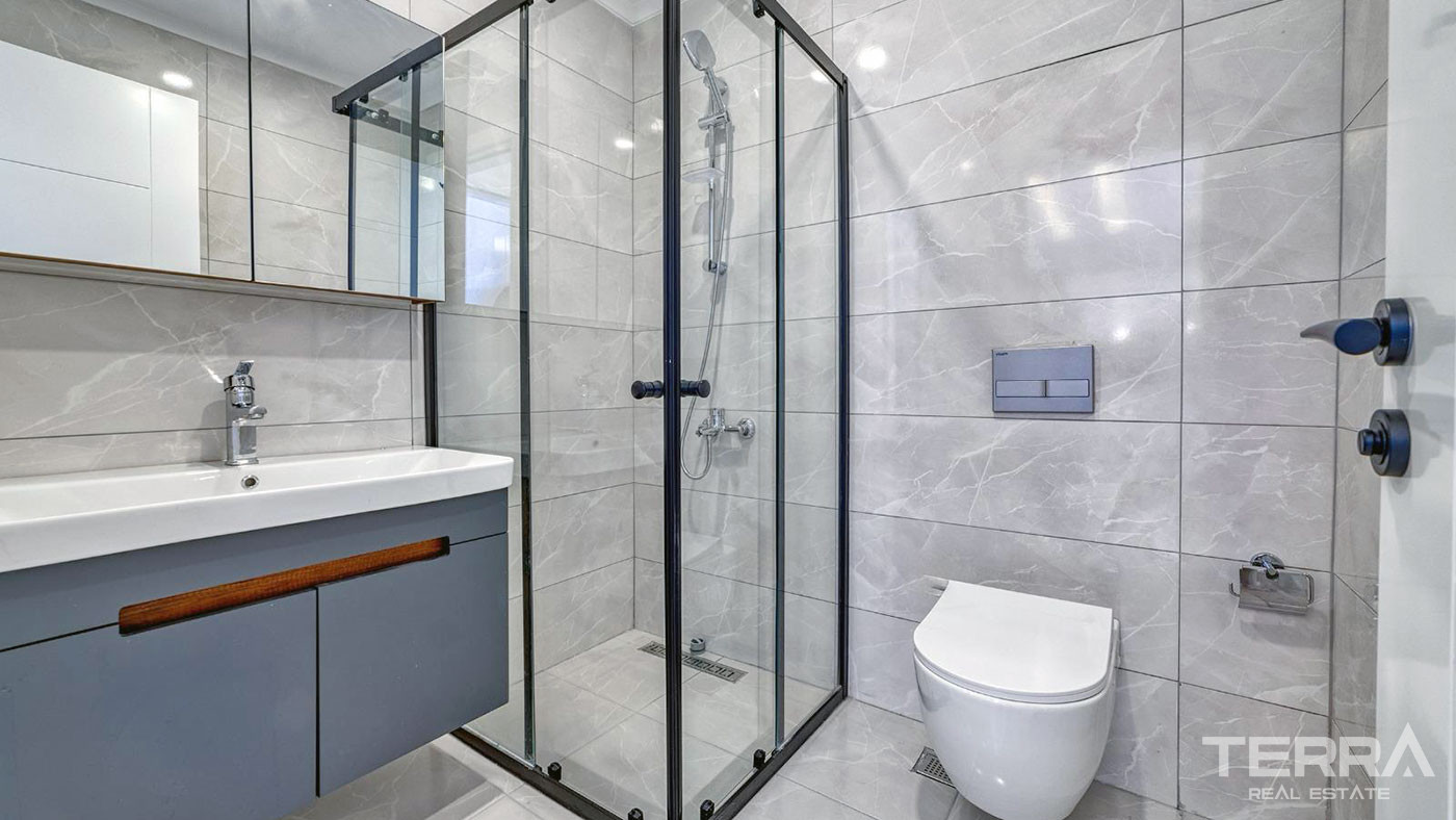 Furnished Apartment within a Comfortable Complex in Alanya, Avsallar - 94394