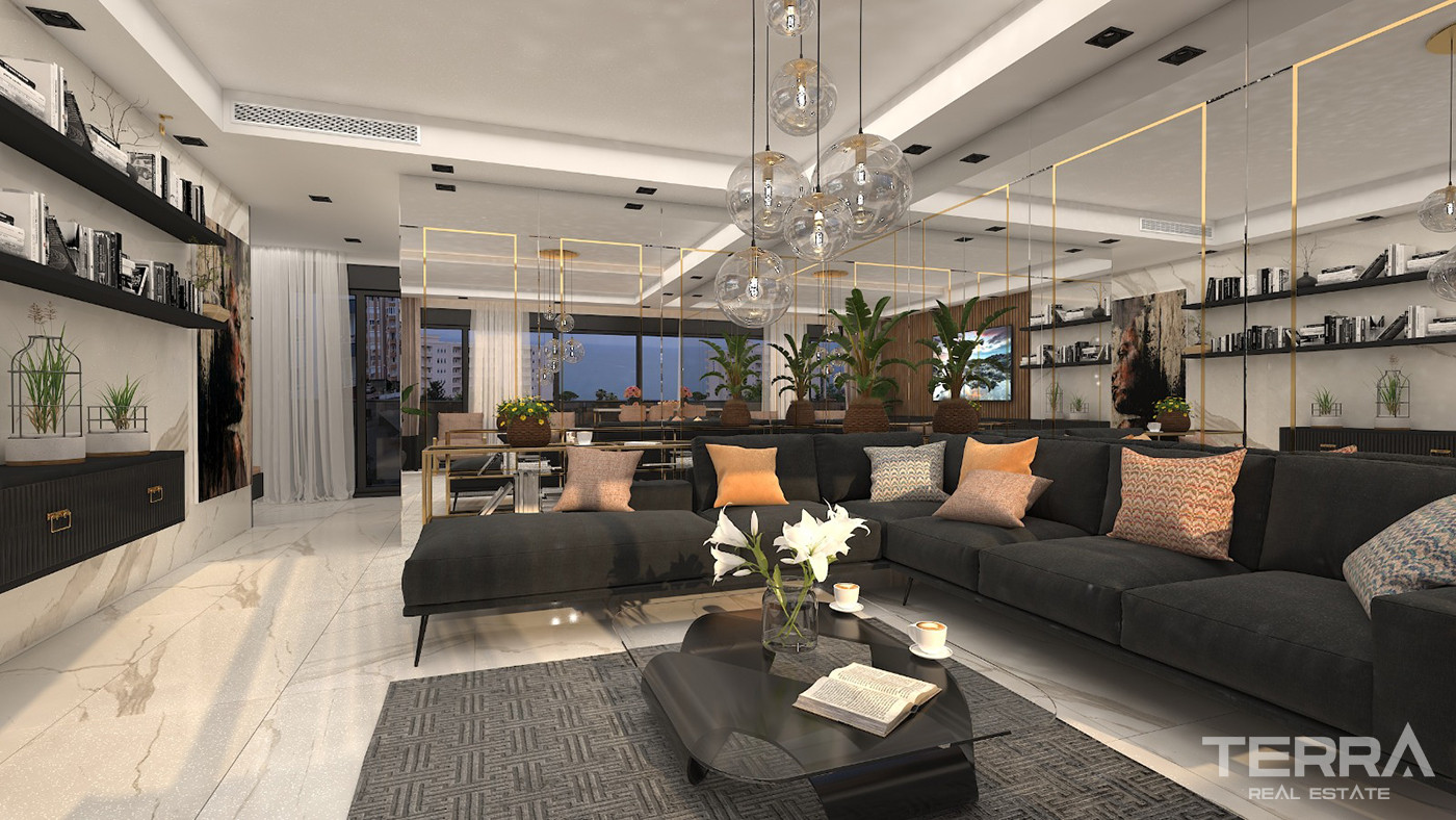 Exquisite Sea View Apartments in Antalya Suitable For Citizenship - 82160