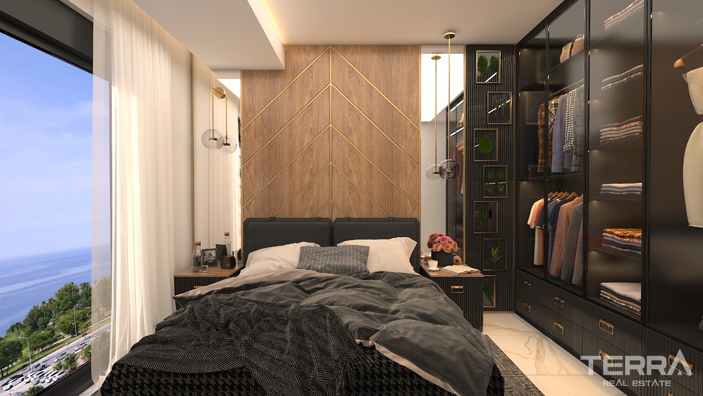 Exquisite Sea View Apartments in Antalya Suitable For Citizenship - 82162