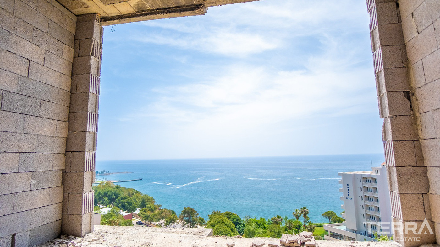 Exquisite Sea View Apartments in Antalya Suitable For Citizenship - 82165