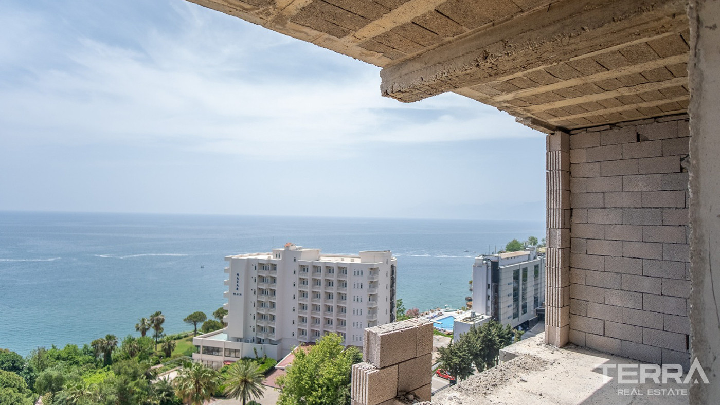 Exquisite Sea View Apartments in Antalya Suitable For Citizenship - 82166