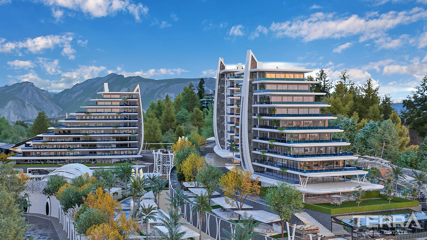 Citizenship Approved Sea View Flats with Rich Amenities in Alanya - 82189