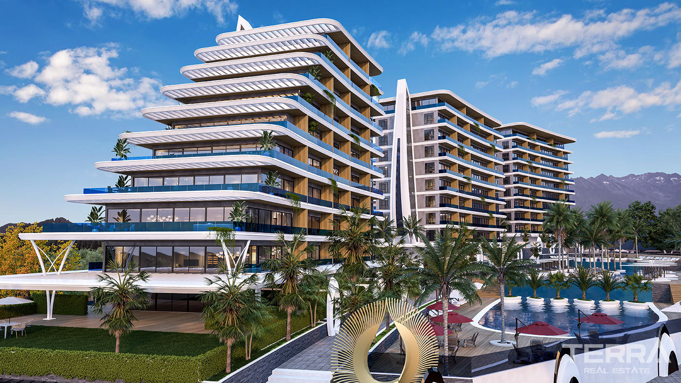 Citizenship Approved Sea View Flats with Rich Amenities in Alanya - 82190