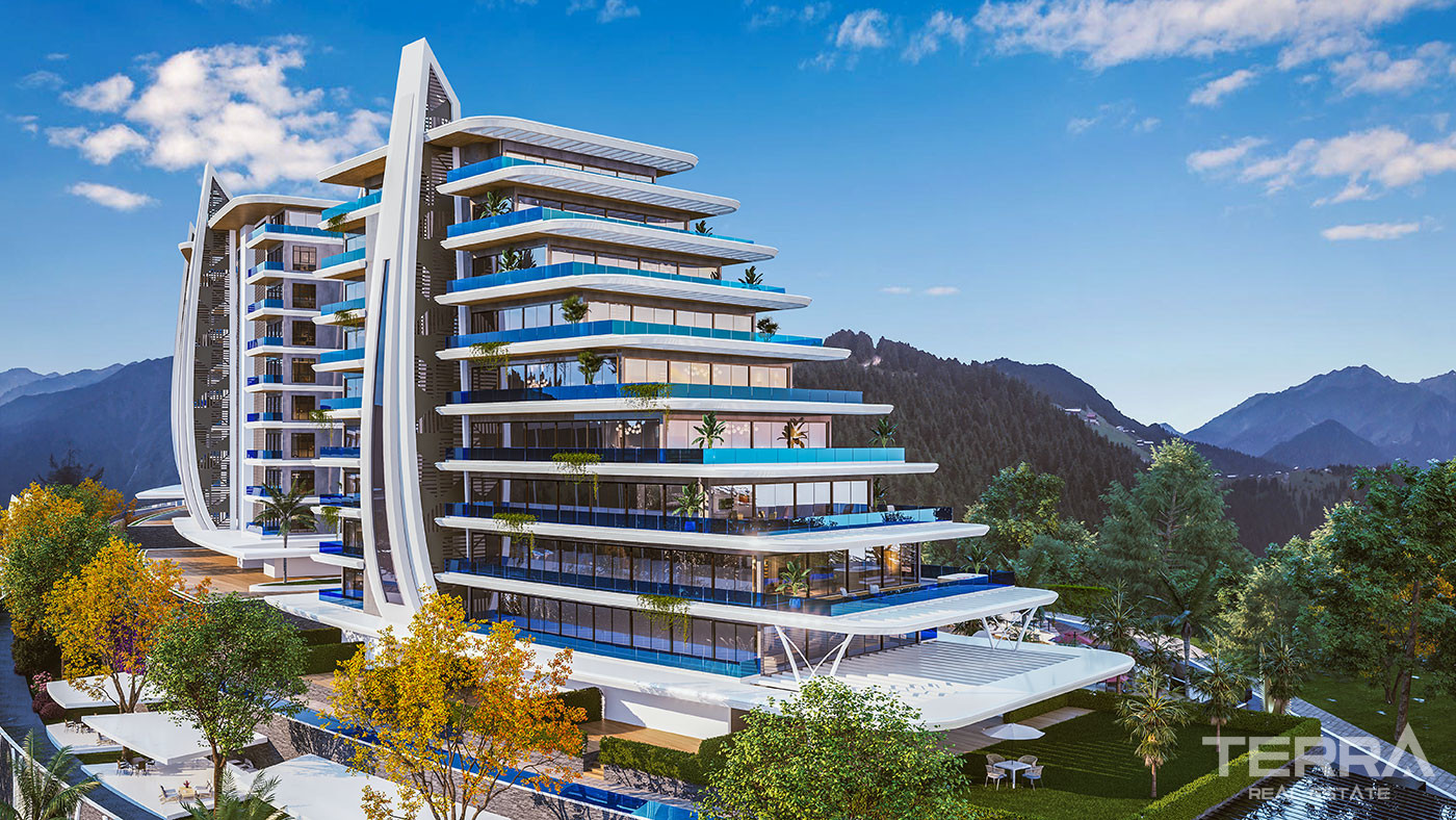 Citizenship Approved Sea View Flats with Rich Amenities in Alanya - 82191