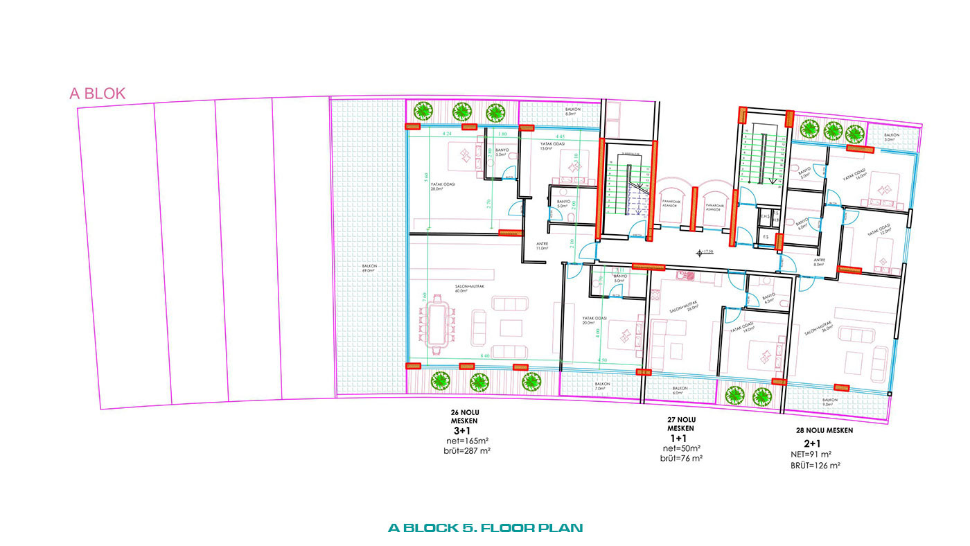 Citizenship Approved Sea View Flats with Rich Amenities in Alanya - 82200