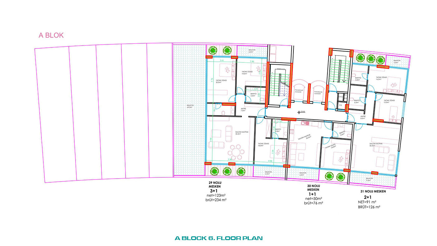 Citizenship Approved Sea View Flats with Rich Amenities in Alanya - 82201