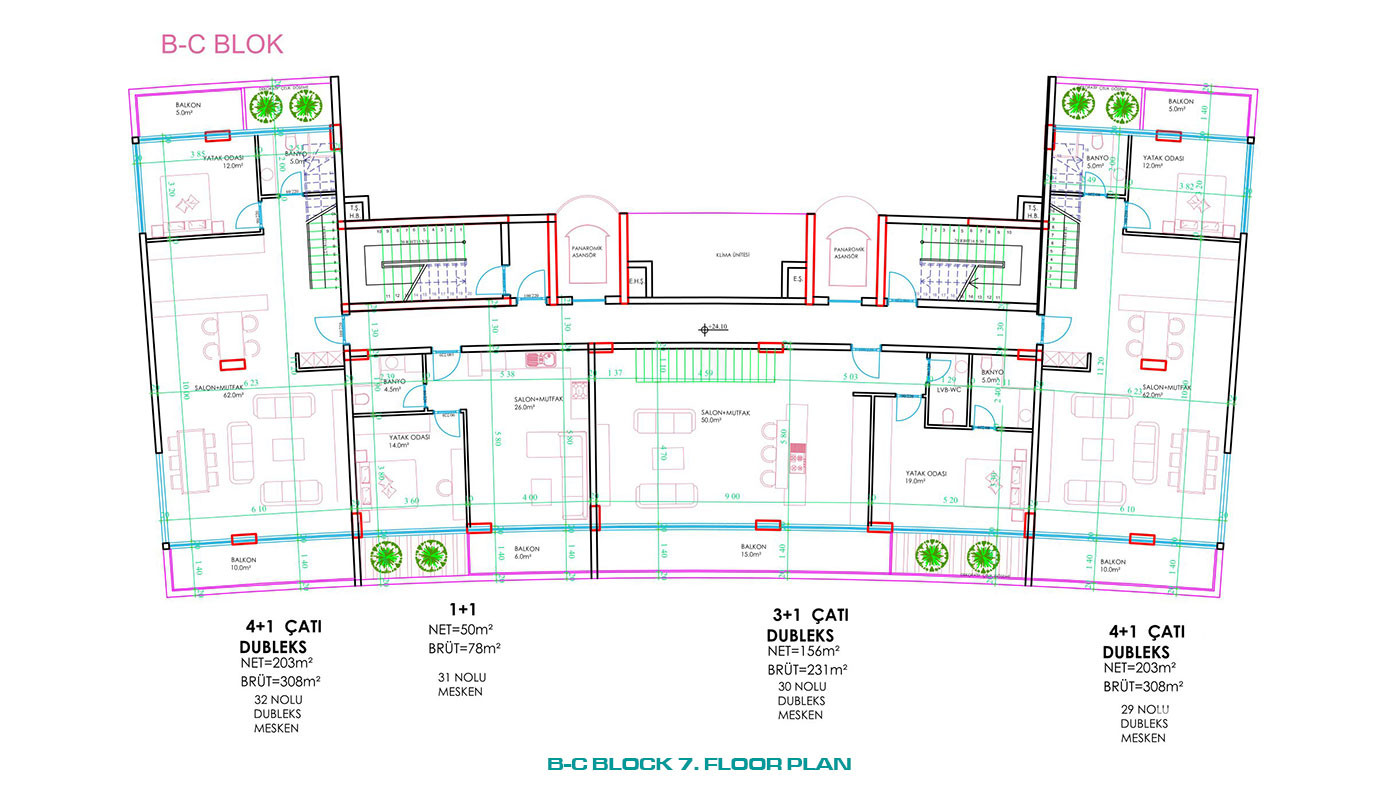 Citizenship Approved Sea View Flats with Rich Amenities in Alanya - 82205