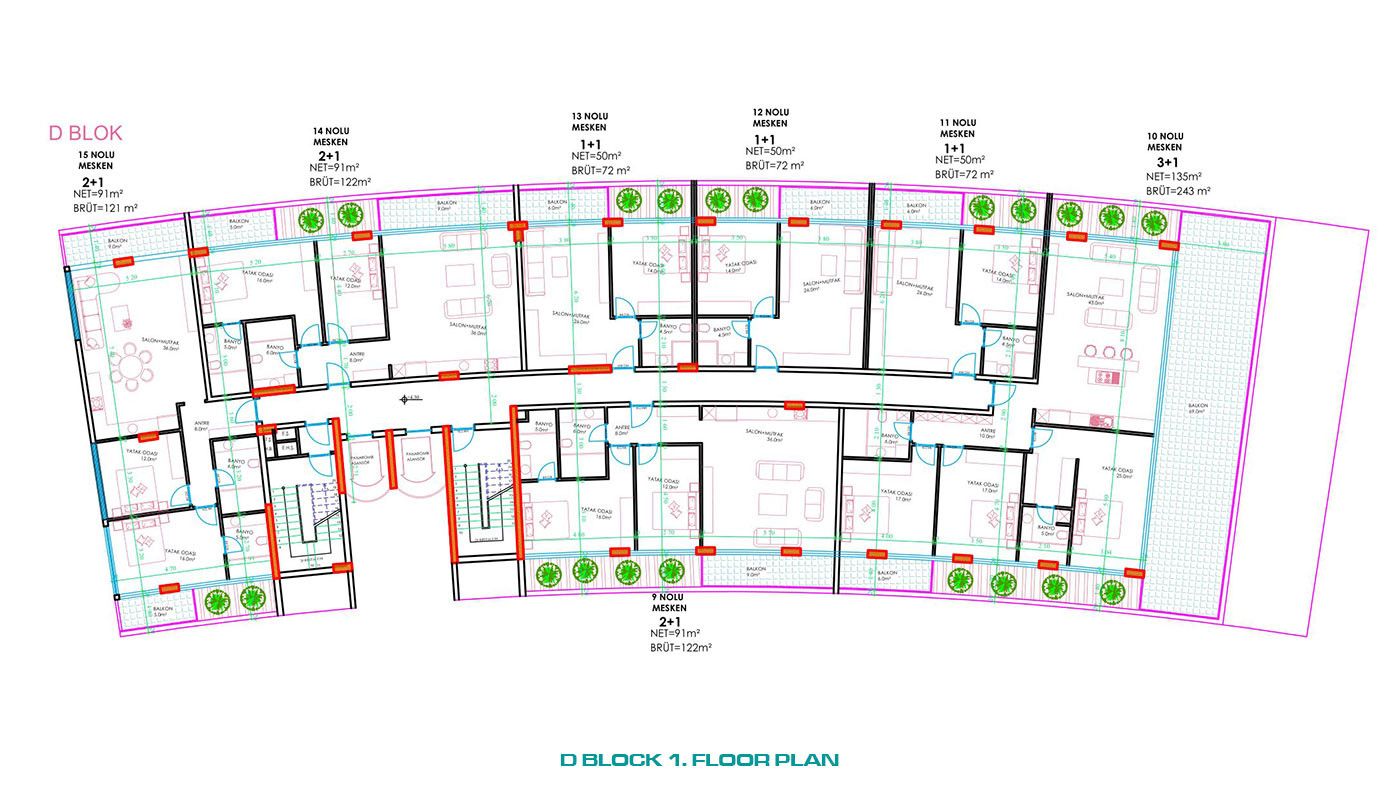 Citizenship Approved Sea View Flats with Rich Amenities in Alanya - 82207