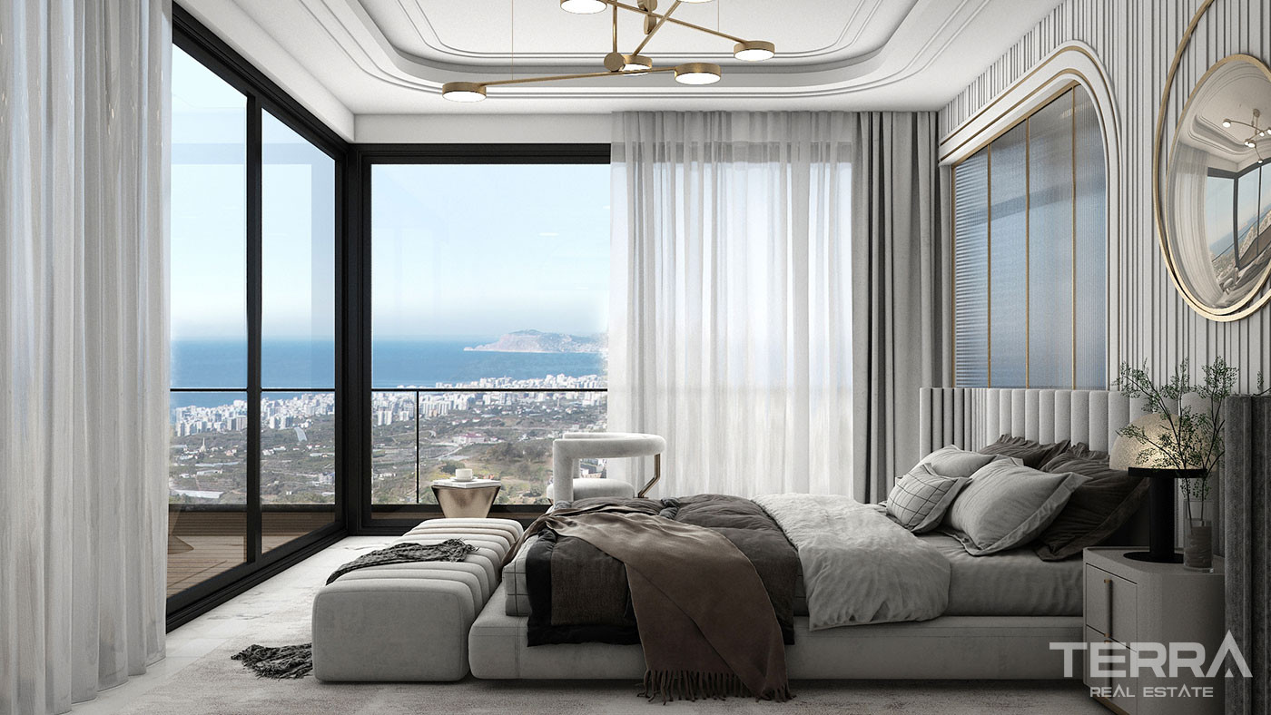 Citizenship Approved Sea View Flats with Rich Amenities in Alanya - 82220