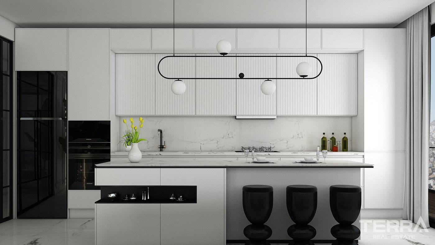 Citizenship Approved Sea View Flats with Rich Amenities in Alanya - 82223