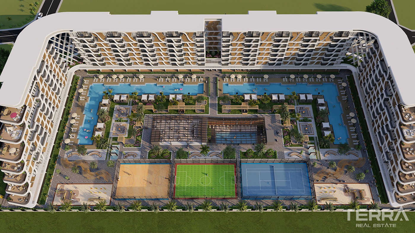 Von der Staatsbürgerschaft anerkannte Luxuswohnungen in Antalya, Altıntaş - 82272