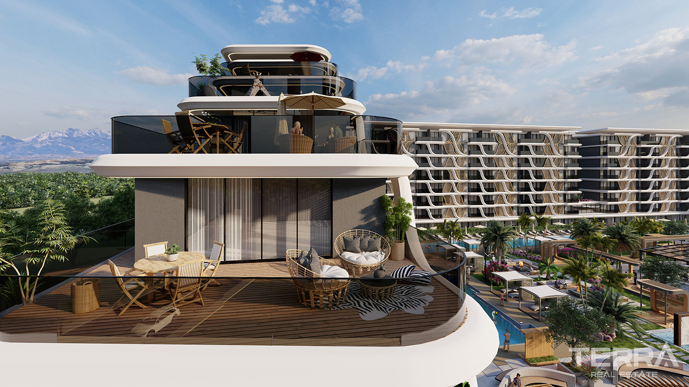 Von der Staatsbürgerschaft anerkannte Luxuswohnungen in Antalya, Altıntaş - 82283