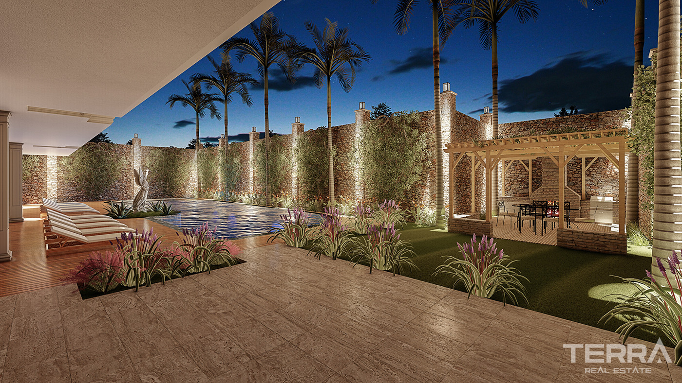 Contemporary Flats for Sale 135 M from the Beach in Alanya - 82240