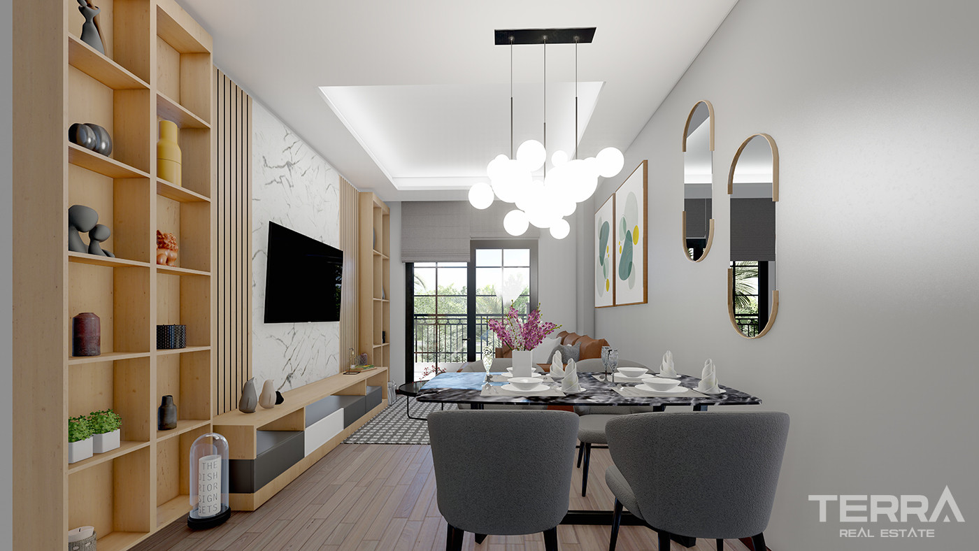 Contemporary Flats for Sale 135 M from the Beach in Alanya - 82260