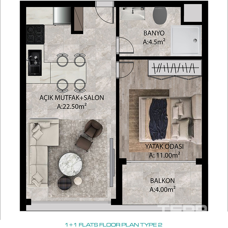 Altıntaş'ta Büyük Site İçinde Satılık Daireler - 82335