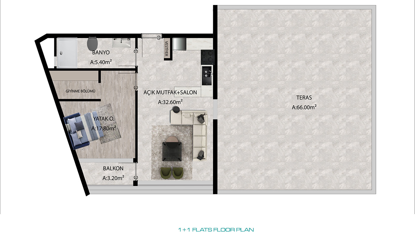 Altıntaş'ta Büyük Site İçinde Satılık Daireler - 82340