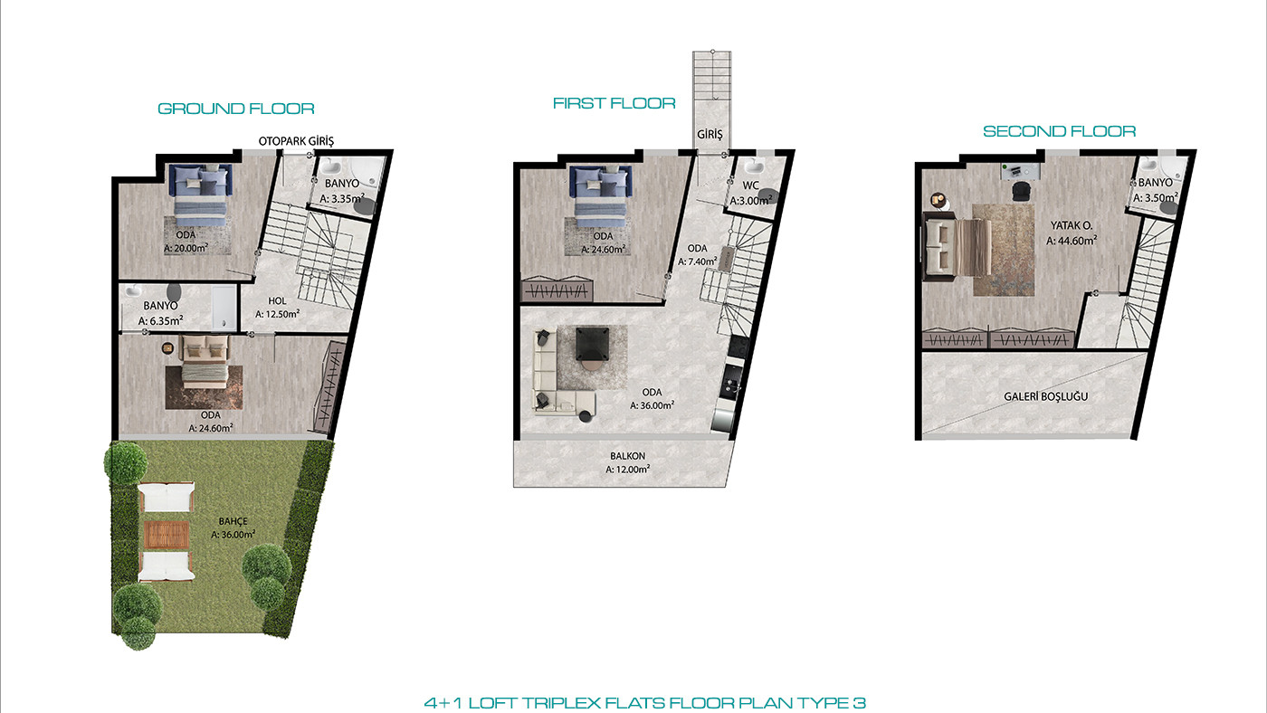 Altıntaş'ta Büyük Site İçinde Satılık Daireler - 82344