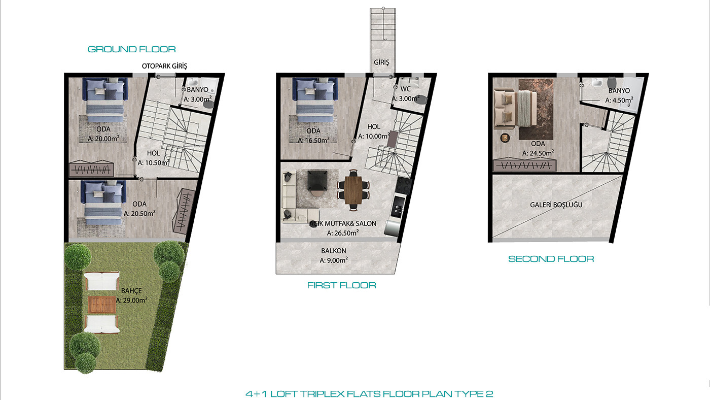 Altıntaş'ta Büyük Site İçinde Satılık Daireler - 82345