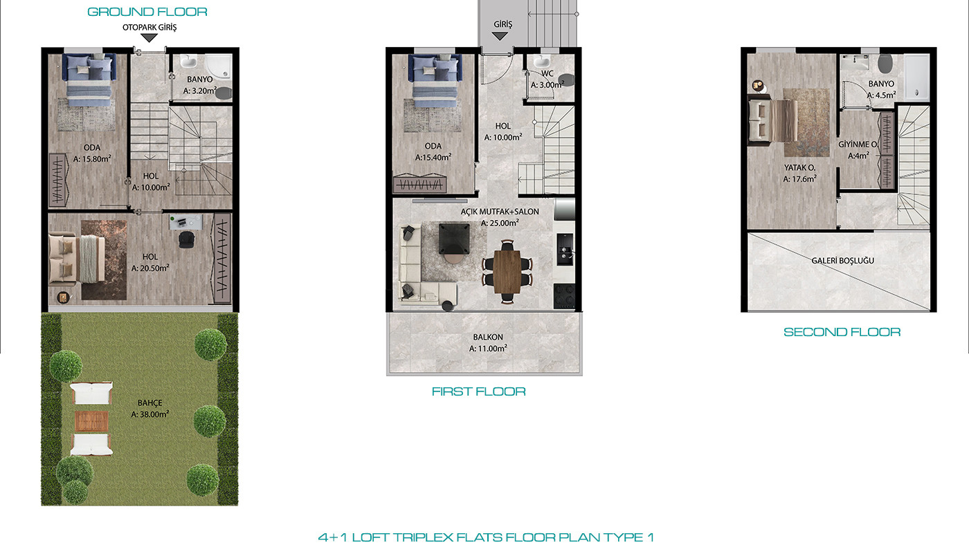Altıntaş'ta Büyük Site İçinde Satılık Daireler - 82346