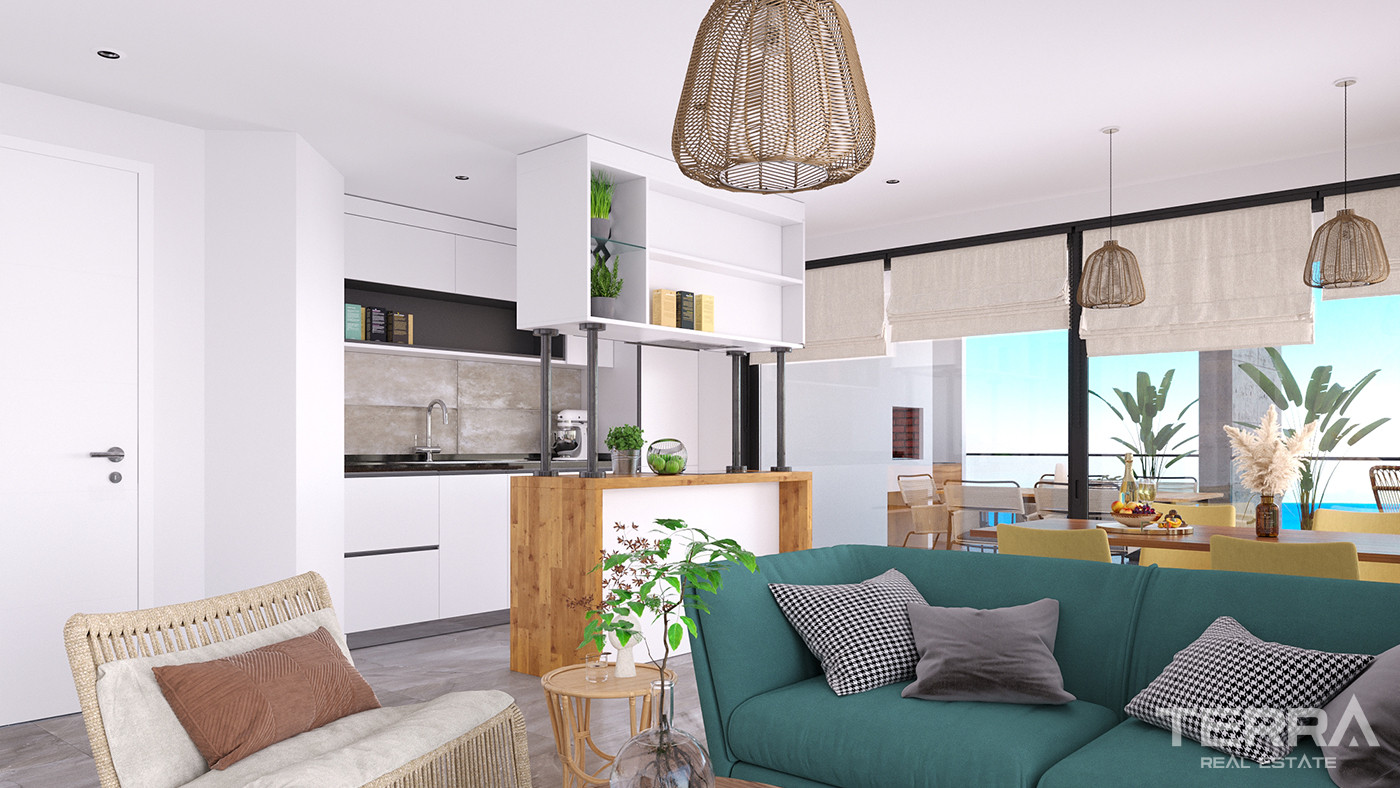 Exclusive Flats by the Sea for Sale in Nicosia, Gaziveren - 82489