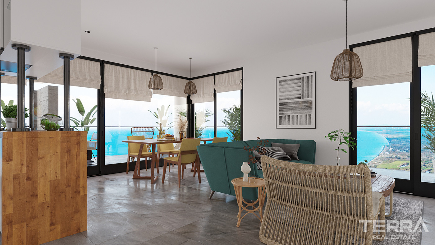 Exclusive Flats by the Sea for Sale in Nicosia, Gaziveren - 82491
