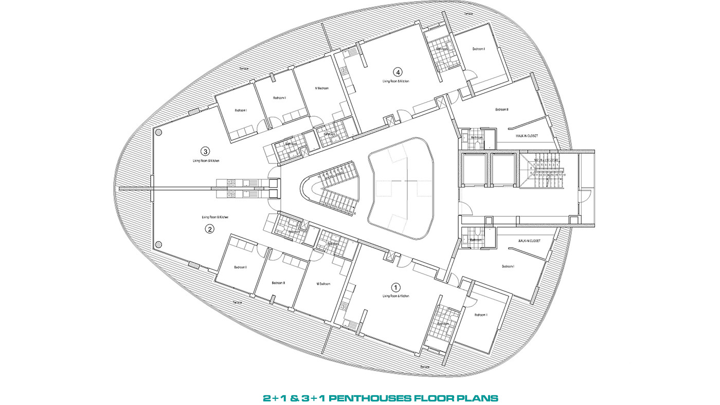Exclusive Flats by the Sea for Sale in Nicosia, Gaziveren - 82502