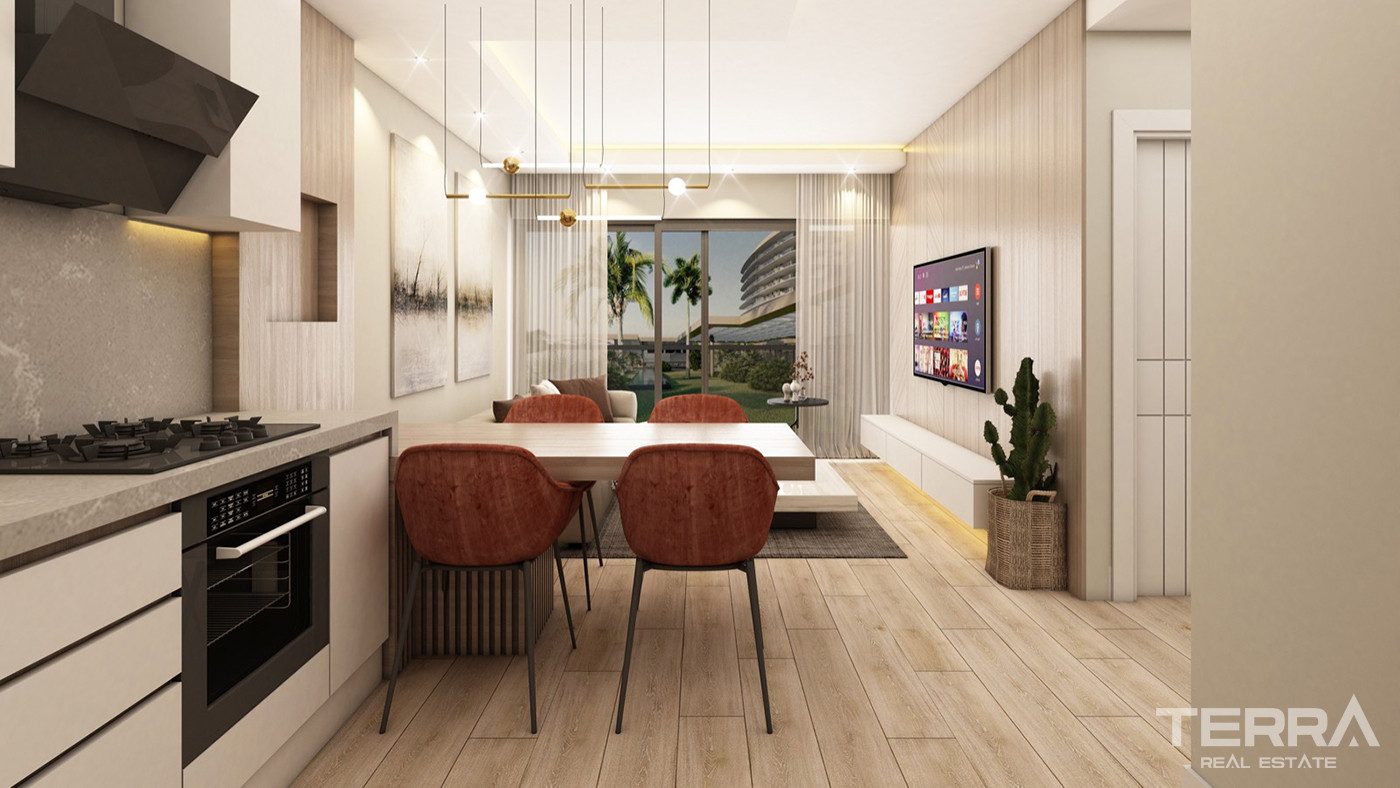 Konyaaltı'nda Lüks Rezidansta Satılık Modern Daireler - 82520