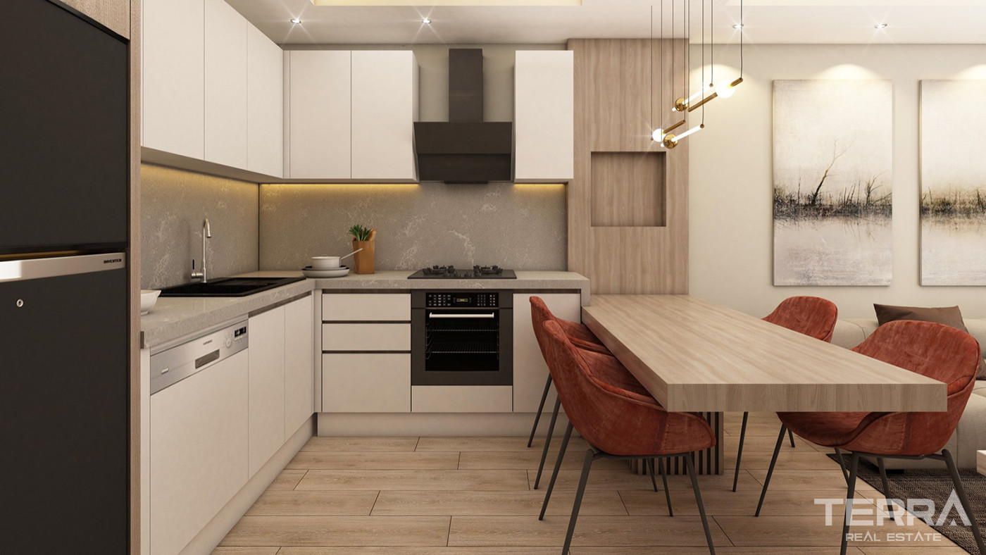 Konyaaltı'nda Lüks Rezidansta Satılık Modern Daireler - 82521