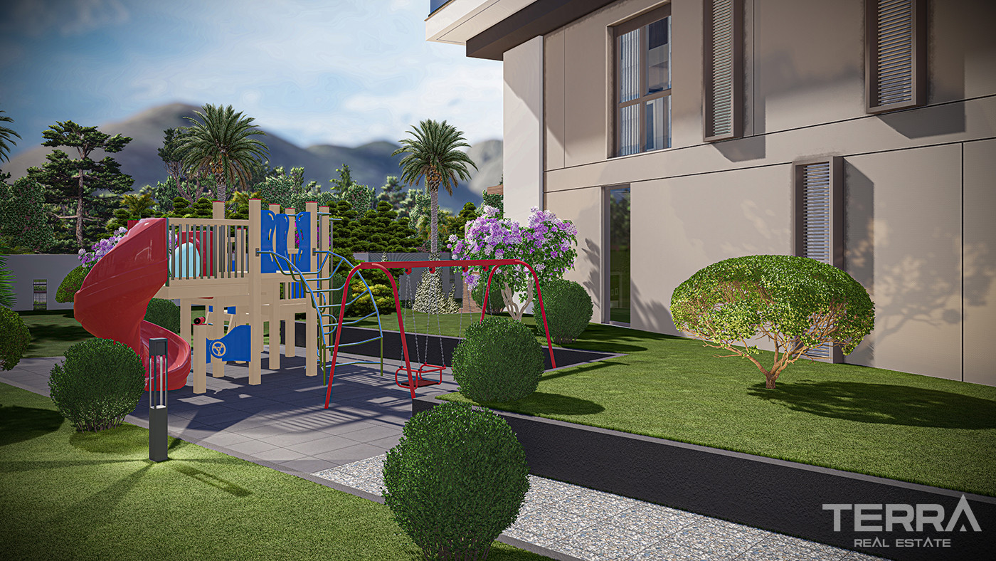 Konyaaltı'nda Lüks Rezidansta Satılık Modern Daireler - 82525