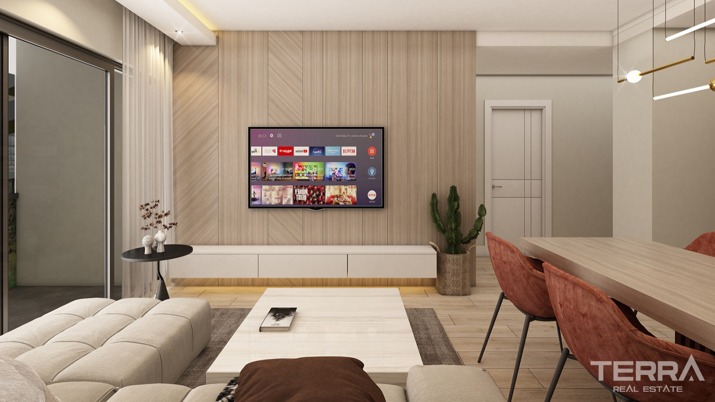 Konyaaltı'nda Lüks Rezidansta Satılık Modern Daireler - 82527