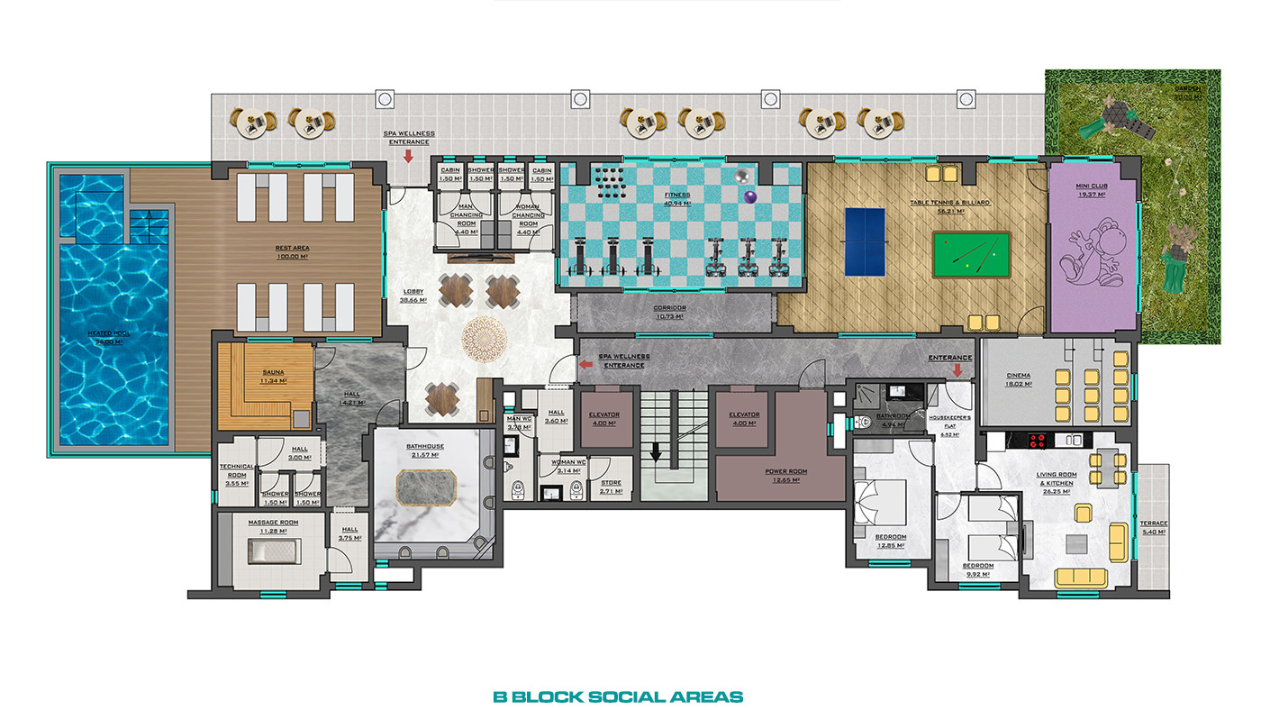 5 Star Concept Complex of Luxury Apartments in Kargıcak, Alanya - 82583
