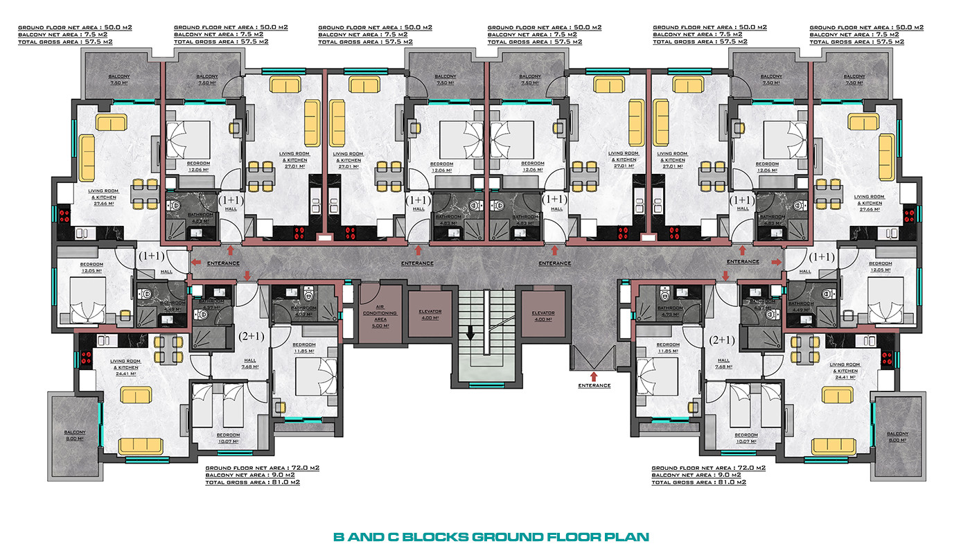 5 Star Concept Complex of Luxury Apartments in Kargıcak, Alanya - 82588